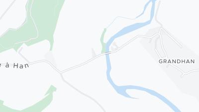 Kaart met de situering van het hotel
