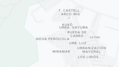 Hotel location map