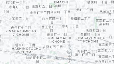 Hotel location map