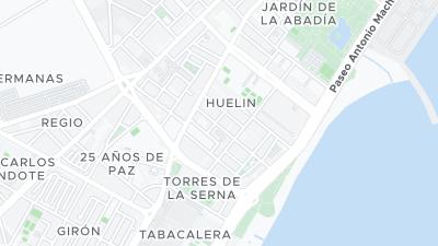 Hotel location map