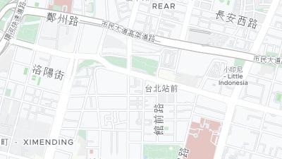 Hotel location map