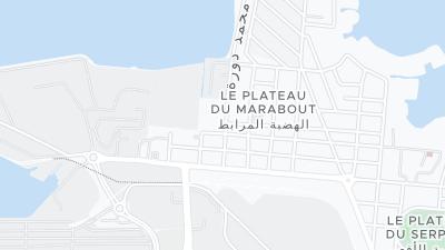 Hotel location map