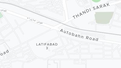 Hotel location map
