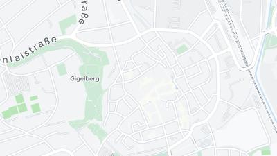 Mapa de localização do hotel