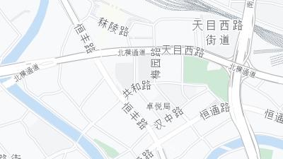 Hotel location map