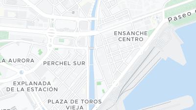 Hotel location map
