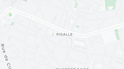 Kaart met de situering van het hotel