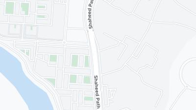 Kaart met de situering van het hotel