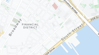 Hotel location map