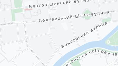 Hotel location map