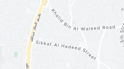Hotel location map