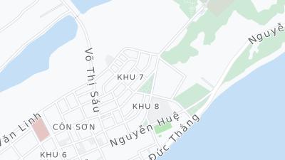 Hotel location map