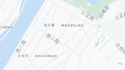 Hotel location map