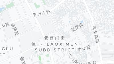 Kaart met de situering van het hotel