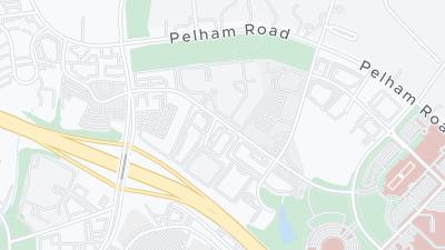 Hotel location map