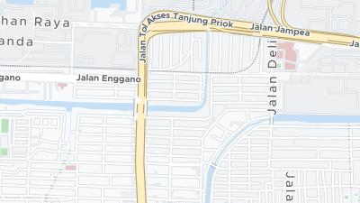 Kort over hotellets beliggenhed