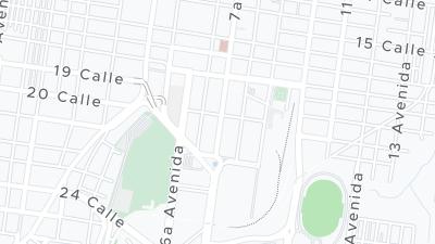 Hotel location map