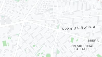 Mapa de localização do hotel