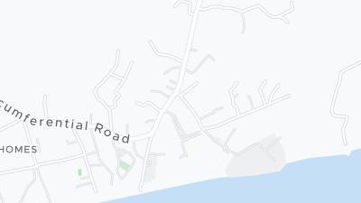 Mapa de localização do hotel