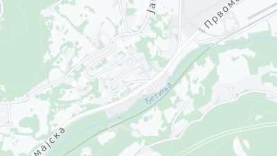 Hotel location map