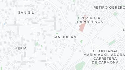 Hotel location map