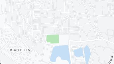 Mapa de localização do hotel