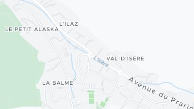 Hotel location map