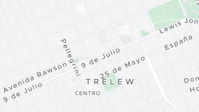 Kaart met de situering van het hotel