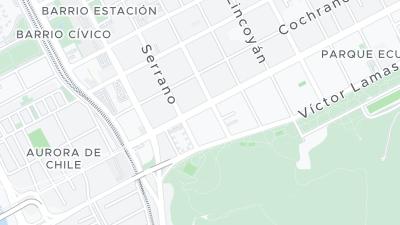 Kort over hotellets beliggenhed