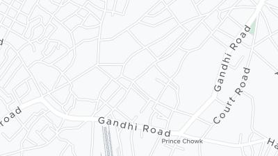 Mapa de localização do hotel