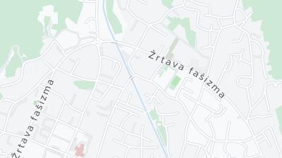 Hotel location map
