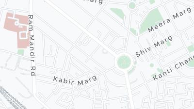 Hotel location map
