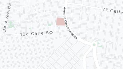 Hotel location map