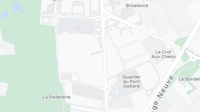 Kort over hotellets beliggenhed