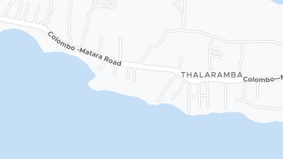 Mapa de localização do hotel