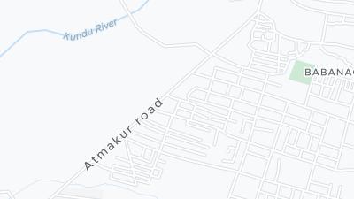 Mapa de localização do hotel