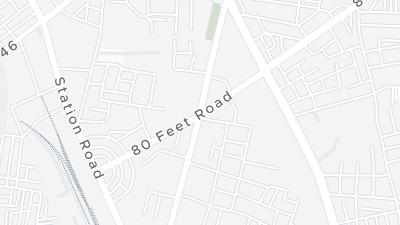 Hotel location map