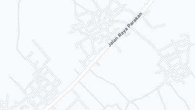 Mapa de localização do hotel