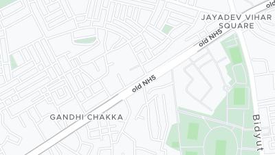 Mapa de localização do hotel