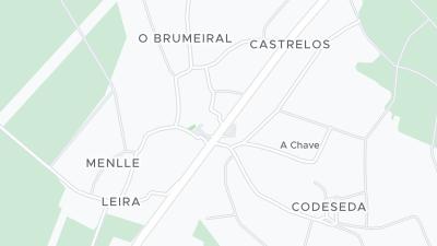 Mapa de localização do hotel