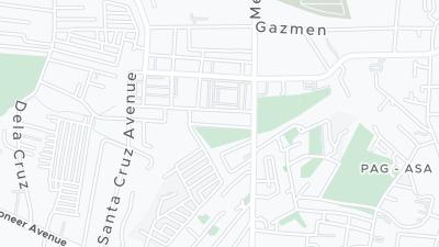 Hotel location map