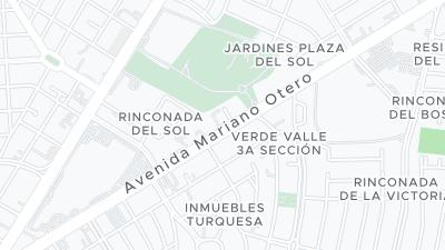 Hotel location map