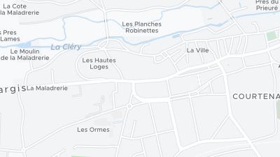 ホテル所在地マップ