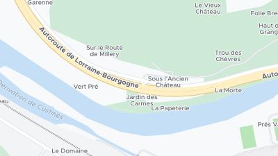 خريطة موقع الفندق