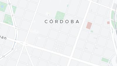 Kaart met de situering van het hotel