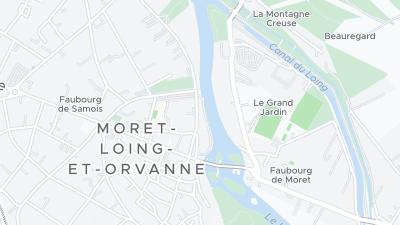 호텔 위치 지도