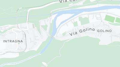 Kaart met de situering van het hotel