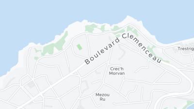 Mapa de localización del hotel