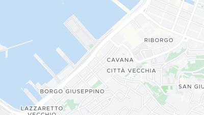 Hotel location map