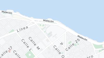 호텔 위치 지도